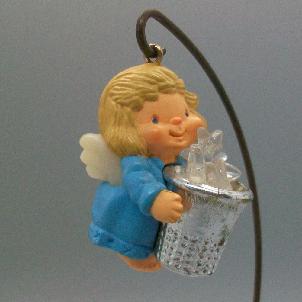 Hallmark Keepsake Ornament 1984 Thimble Angel 7th in Series QX4304 No Box
